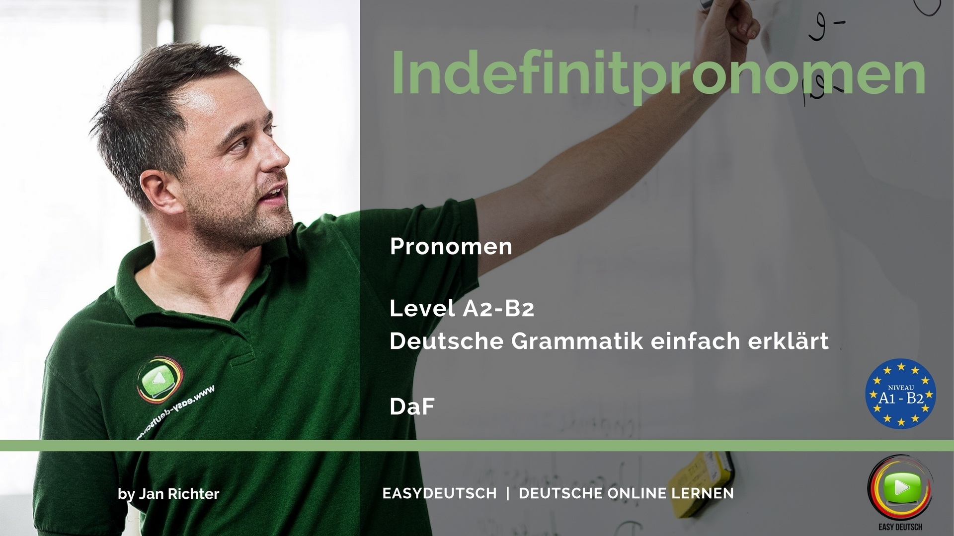 Indefinitpronomen | Grammatik | Einfache, Unkomplizierte Erklärung