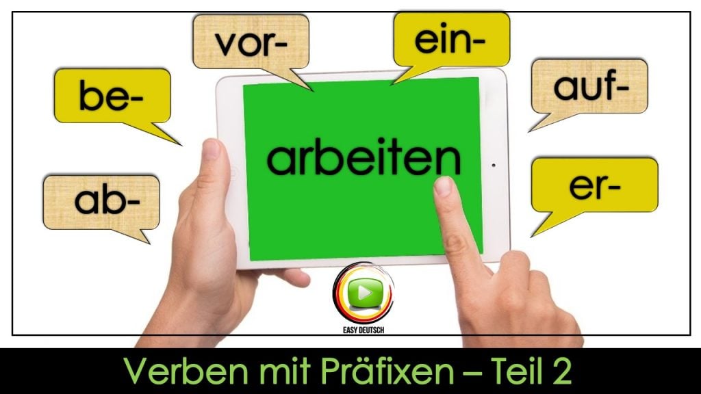 Präfixe arbeiten