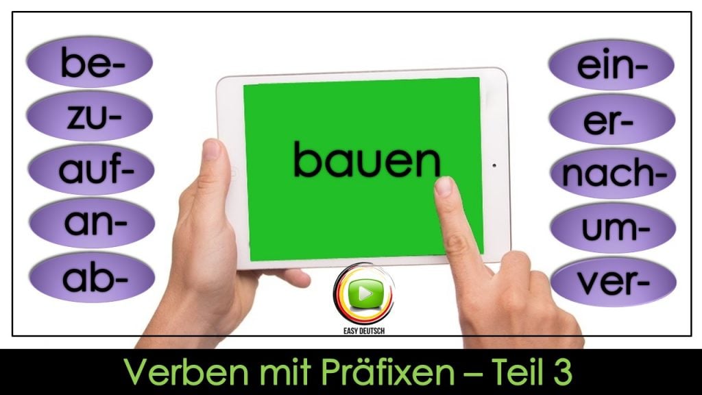 Präfixe bauen