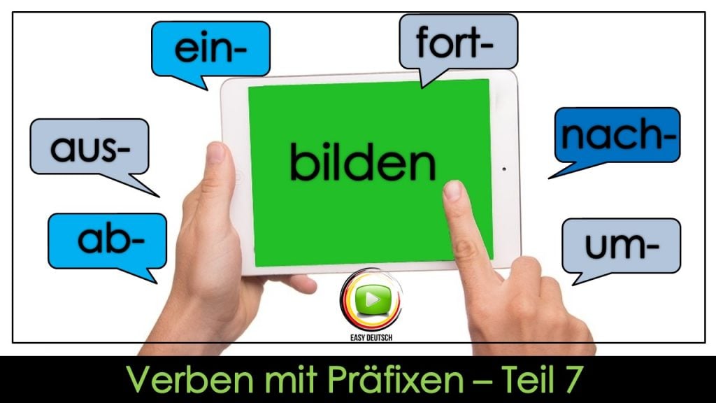 Präfixe bilden